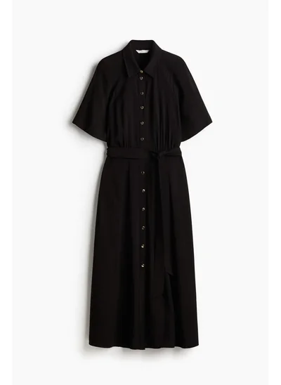 H&M Tie-belt shirt dress