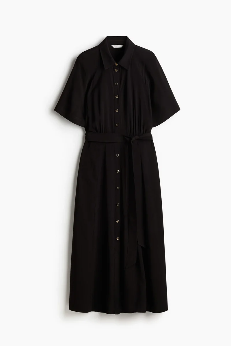 H&M Tie-belt shirt dress