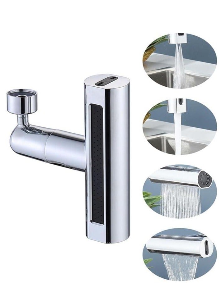 Multi-Function 360 degree Water Saving anti-Splash Sink Faucet Sprayer Waterfall - Image 4