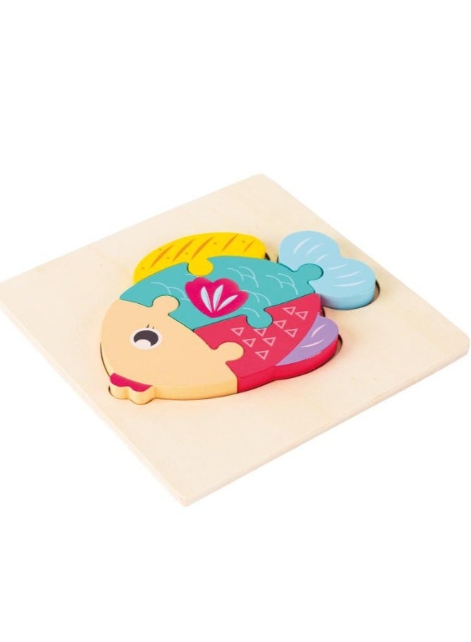Beauenty Children 3D wooden stereoscopic puzzle