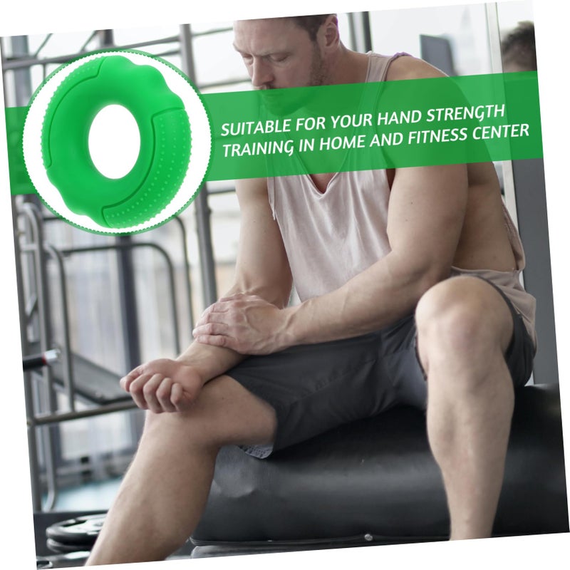 Dark Green Adjustable Hand Grip Strengthener For Finger Wrist Strength Training And Support - Image 5
