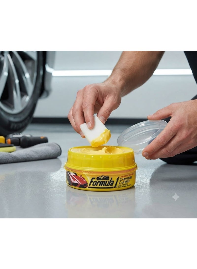 Formula 1 Carnauba Bike/Car Wax Polish 8 OZ (230 gm) For All Bike Car - Image 3
