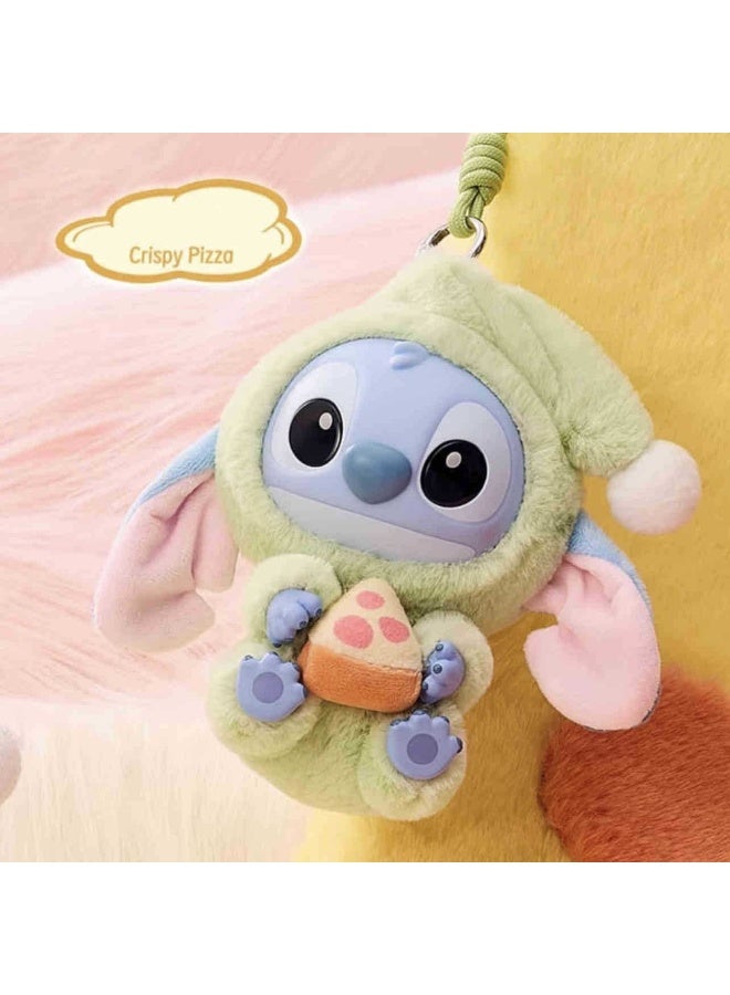 Halamodo Stitch - Plush Toy Blind Box, “Eat Something Before Sleep” Random Blind Box Doll, Stitch - Series Surprise Box, Trendy Toy Figure, Stitch Vinyl Plush Toy, Cute Toy, Mysterious Surprise Collectible Toys, Boy Girl Birthday Gift, 14cm - Image 5