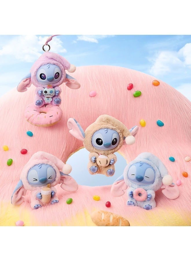 Halamodo Stitch - Plush Toy Blind Box, “Eat Something Before Sleep” Random Blind Box Doll, Stitch - Series Surprise Box, Trendy Toy Figure, Stitch Vinyl Plush Toy, Cute Toy, Mysterious Surprise Collectible Toys, Boy Girl Birthday Gift, 14cm - Image 2