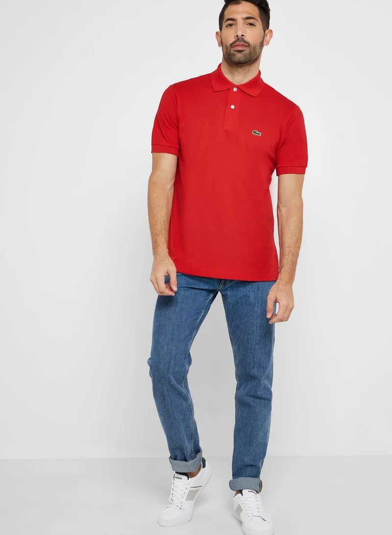 LACOSTE Classic Fit Original Piqué Polo Shirt