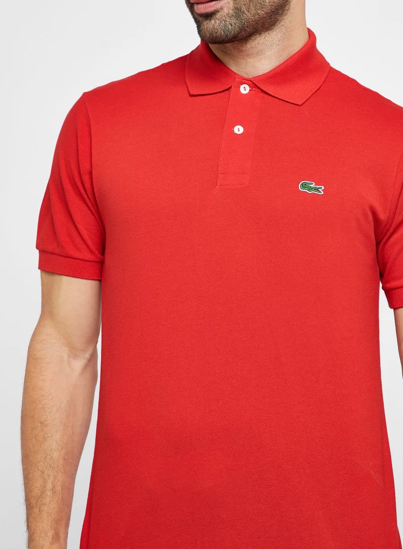 LACOSTE  Classic Fit Original Piqué Polo Shirt for Men | Best Price UAE