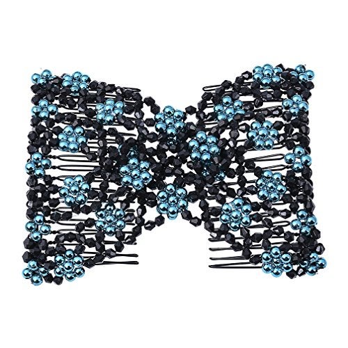 Ruihfas 6Pcs/Pack Magic Women's Easy Stretch Hair Comb Twist Up Do Insert Combs Bridal Hair Clips - Image 5