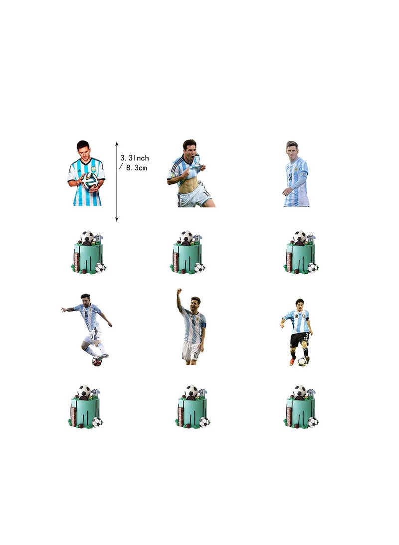 general Football Themed Birthday Decoration Set, Boy Birthday Party Decoration, Party Supplies Including Banners, Balloons, Cake Decoration - Image 5