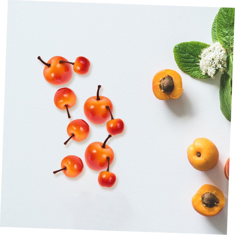 Mini Artificial Fruits Decor Set 5 Packs 20 Pcs Farmhouse Home Display Props - Image 5
