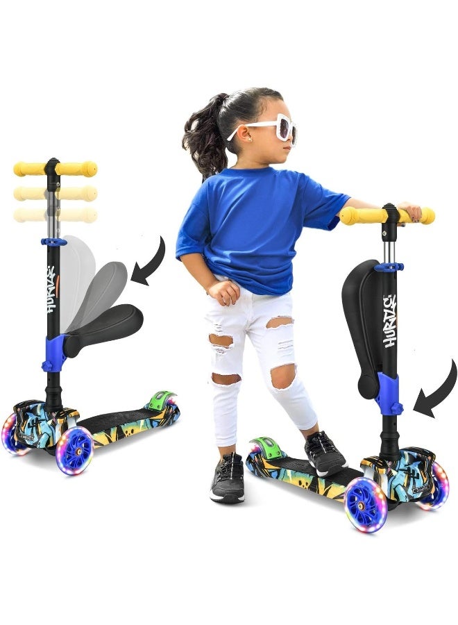 Hurtle HURFS42P ScootKid Mini Kids Toy Scooter - Image 5