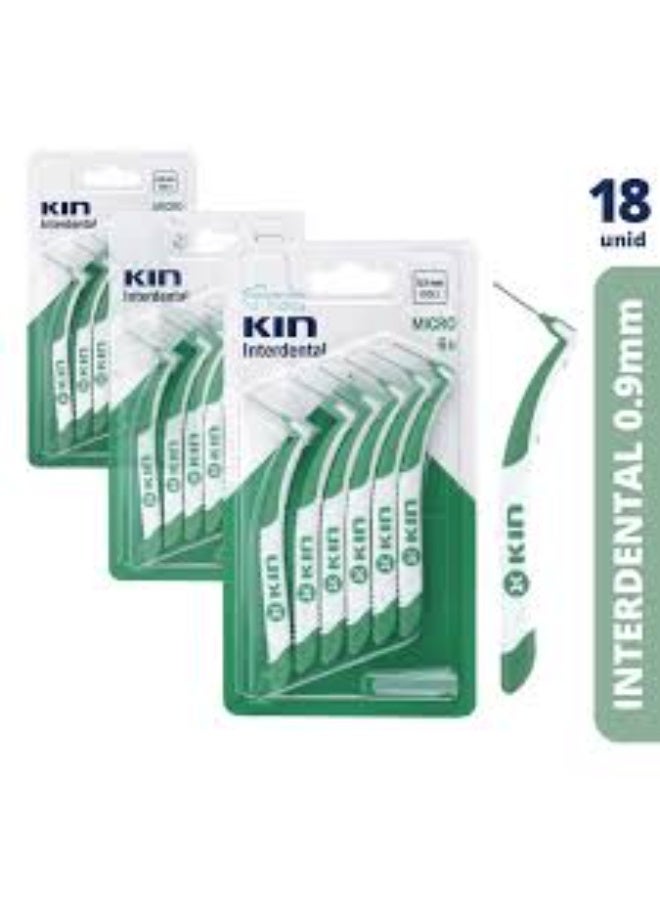 Kin Interdental Micro Brush 0,9mm x6 - Image 3