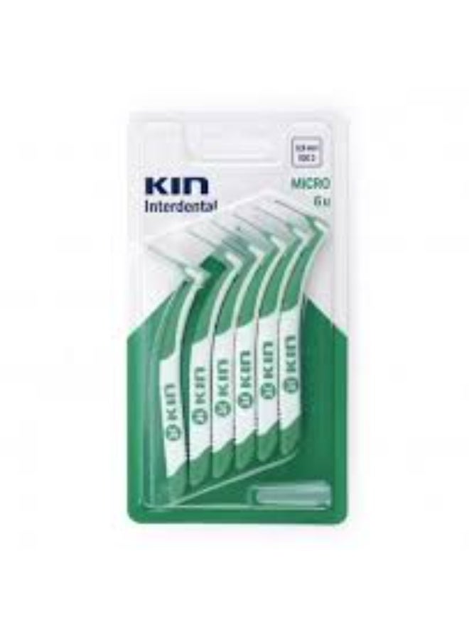 Kin Interdental Micro Brush 0,9mm x6 - Image 1
