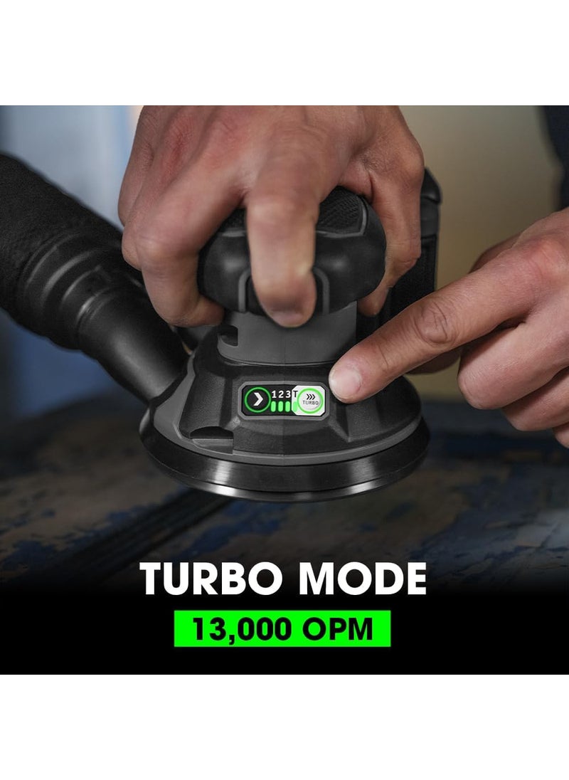 FLEX FLEX 24V Brushless Cordless 5Inch 13000 OPM Random Orbital Sander Tool Only Battery and Charger Not Included  FX3411Z  - Image 2