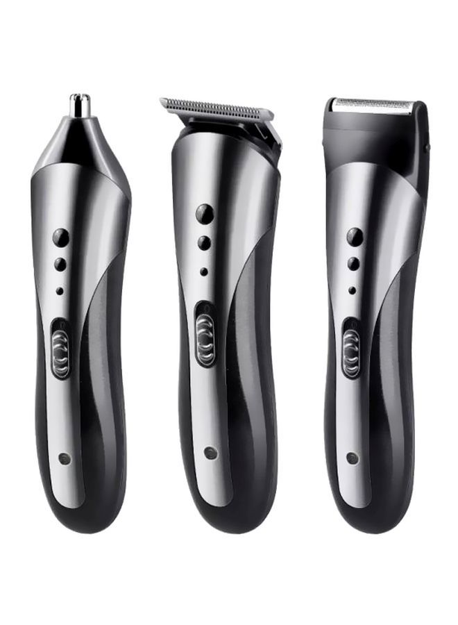NIBEMINENT Cordless Hair Clipper Black/Silver - Image 3