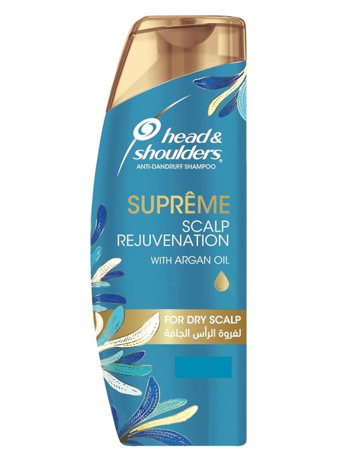 Head & Shoulders Supreme Anti-Dandruff Shampoo With Argan Oil For Dry Scalp Rejuvenation