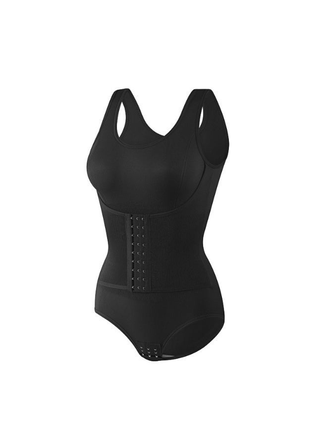 Magic Park Womens Shapewear, Waist Trainer Bodysuit For Women,Full Body Shaper,Tummy Control Shapewear,Ladies Round Neck Bodysuit,Sculpting Shaper Tank Top Bodysuits,Snatched Waist Body Suit - Image 1