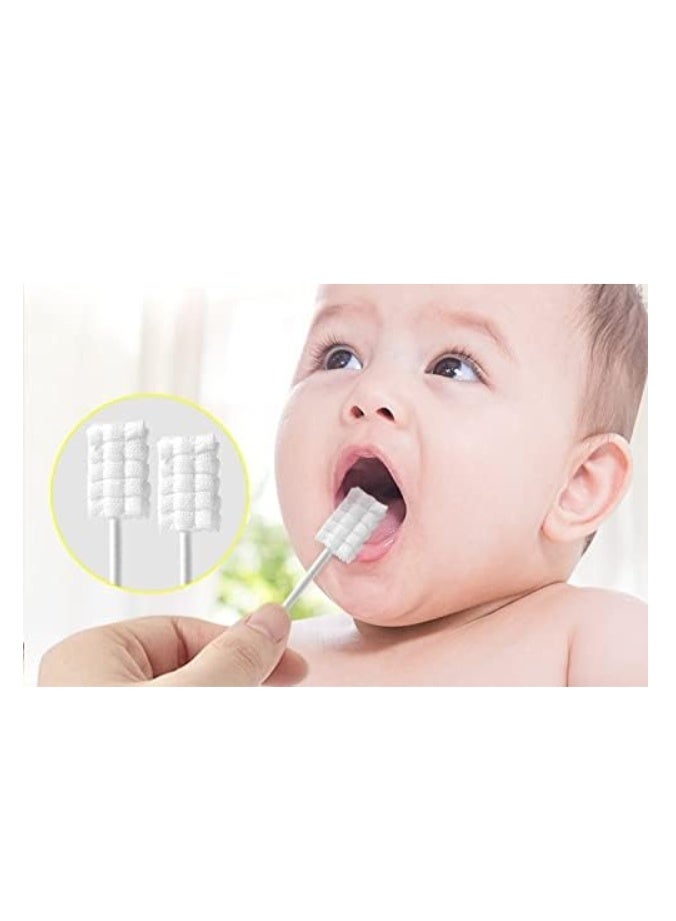 30pcs Baby Tongue Cleaner, Clean Healthy Baby Gums Soft Guaze, Infant Toothbrush Gentle & Soft Oral Care for 0-3 Years Old - Image 1