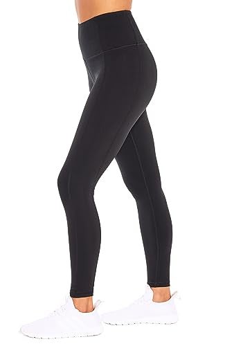 Marika Women's Olivia High Rise Tummy Control Legging, Black, Small - Image 4
