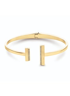 CALVIN KLEIN Calvin Klein Women's Gold Hinge Bangle - 35000161 
