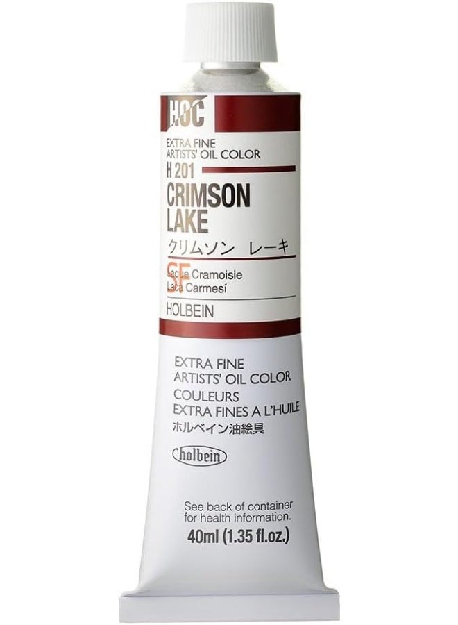 Holbein POP Oil Colors , 160ml - Crimson Lake - Image 1