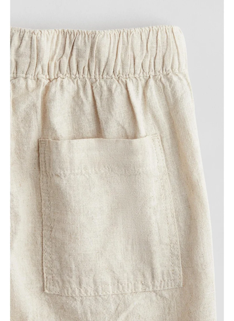 H&M Linen-blend shorts