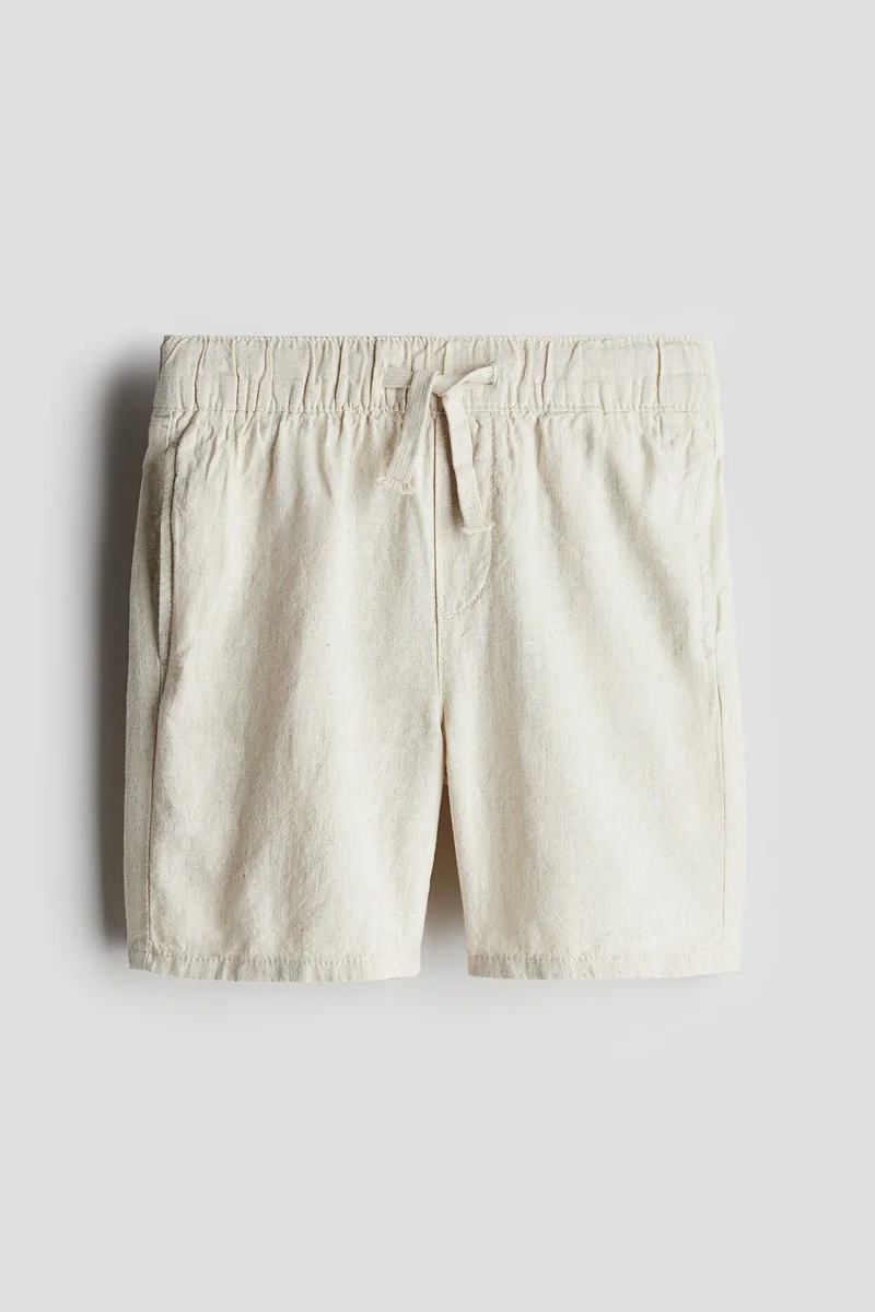 H&M Linen-blend shorts