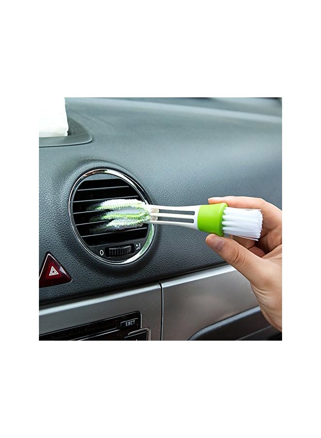 erorex Mini Duster for Car Air Vent, Set of 3 Automotive Air Conditioner Cleaner and Brush, Dust Collector Cleaning Cloth Tool for Keyboard Window Leaves Blinds Shutter - Image 3