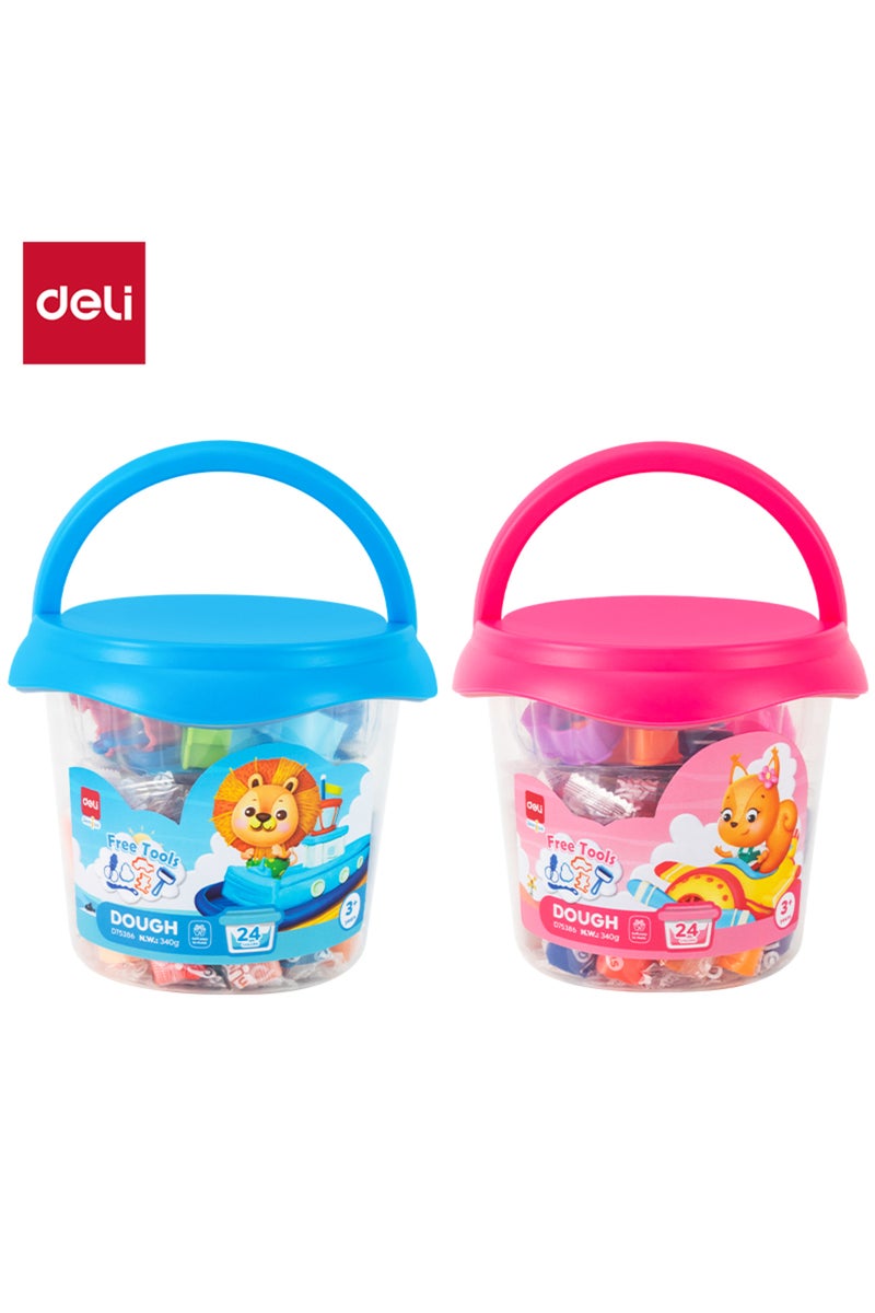 Deli ED75386 Dough - 24 colors - ideal for creative activities - Image 1