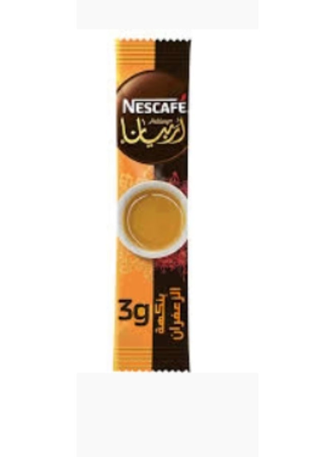 Nescafe Gold Nescafé Arabiana with Saffron, 3g Sachets × 3 | Instant Arabic Coffee with Premium Saffron Flavor - Image 1