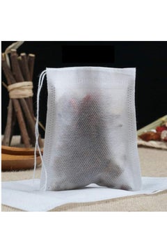 Generic Tea Filter Bags, Disposable Empty Tea Bags, Loose Leaf Tea Infuser, Safety and Environmental Food-Grade Drawstring Tea Bags, Set of 100  - Image 4