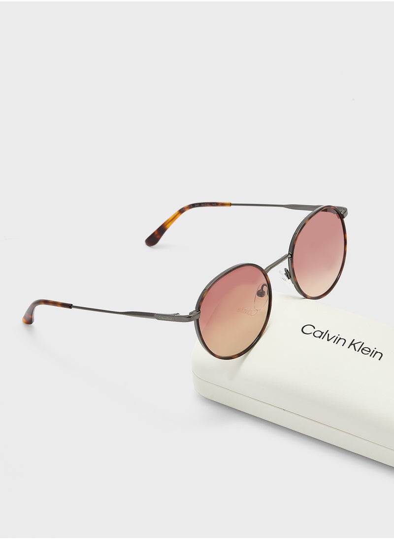 CALVIN KLEIN Round Sunglasses  - Image 5
