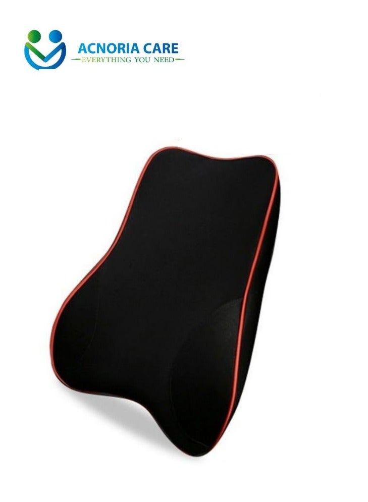 ACNORIA CARE Back Support Pillow Made Of Memory Foam, Comfortable Back Pain Relief, Breathable, Suitable For Car And Office - From Acnoria Care  - Image 2