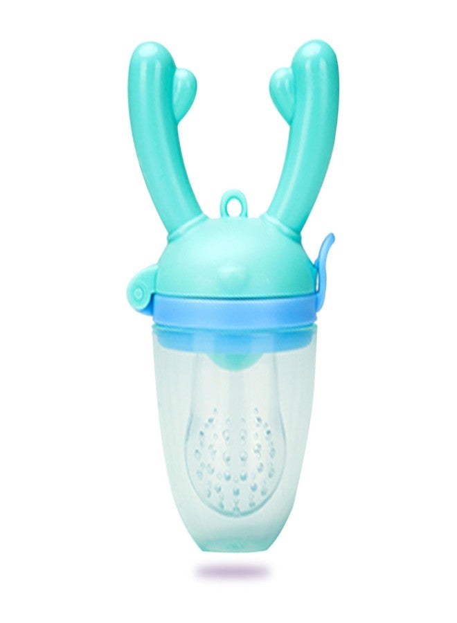 بيمبيكا لهاية بيمبيكا للأطفال بلون أزرق سماوي فاتح، لهاية للأطفال، لهاية طعام للأطفال، مستلزمات تغذية الأطفال (من 3 إلى 6 أشهر) - Image 1