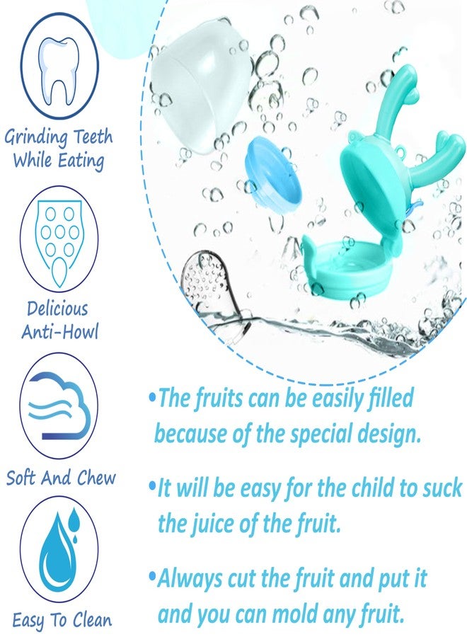 بيمبيكا لهاية بيمبيكا للأطفال بلون أزرق سماوي فاتح، لهاية للأطفال، لهاية طعام للأطفال، مستلزمات تغذية الأطفال (من 3 إلى 6 أشهر) - Image 4