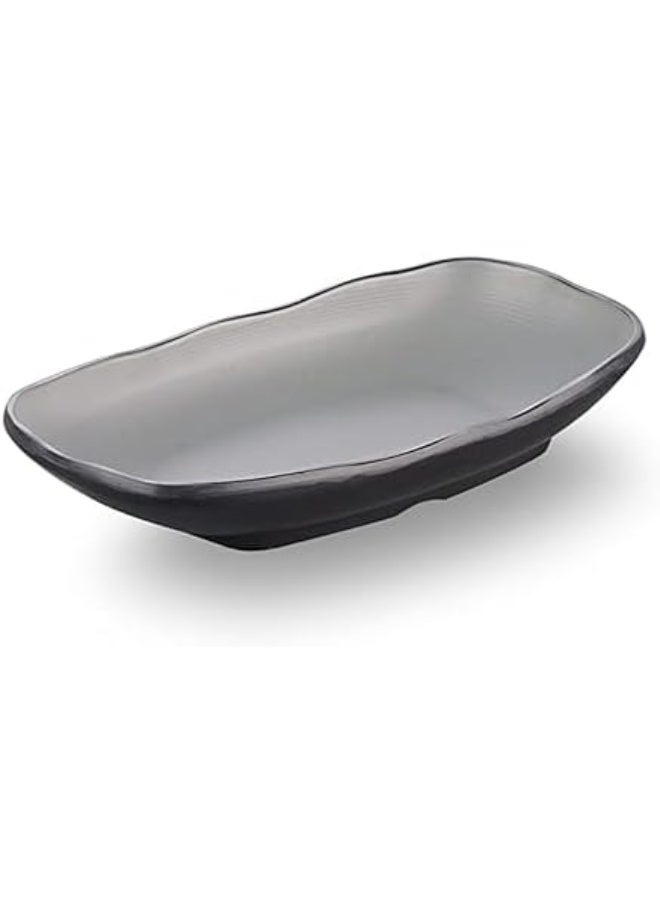Servewell طبق ملبس هوريكا بيضاوي مستطيل - Image 1