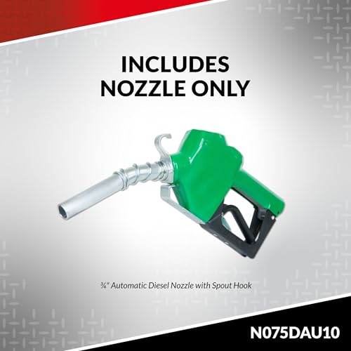 FILL RITE Fill-Rite N075DAU10 3/4" Automatic Nozzle (Green) - Image 2