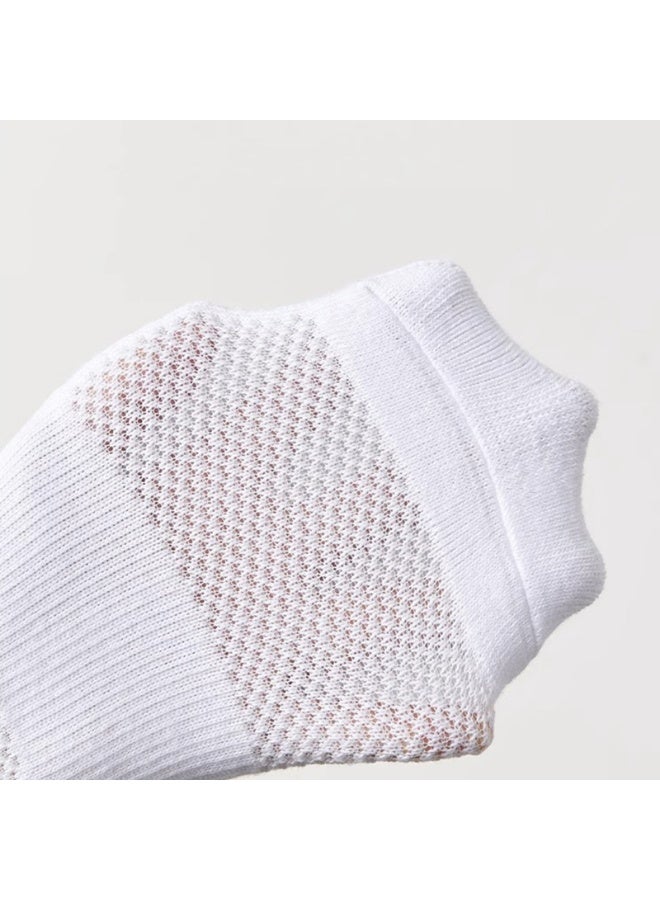 Men's Towel-Sole Sports Socks with Breathable Mesh for Running, Basketball, and Casual Wear - Image 5