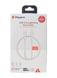 POWER N PowerN Cable - 27W Type C to Lightning, 1.2 meters long  - Image 2