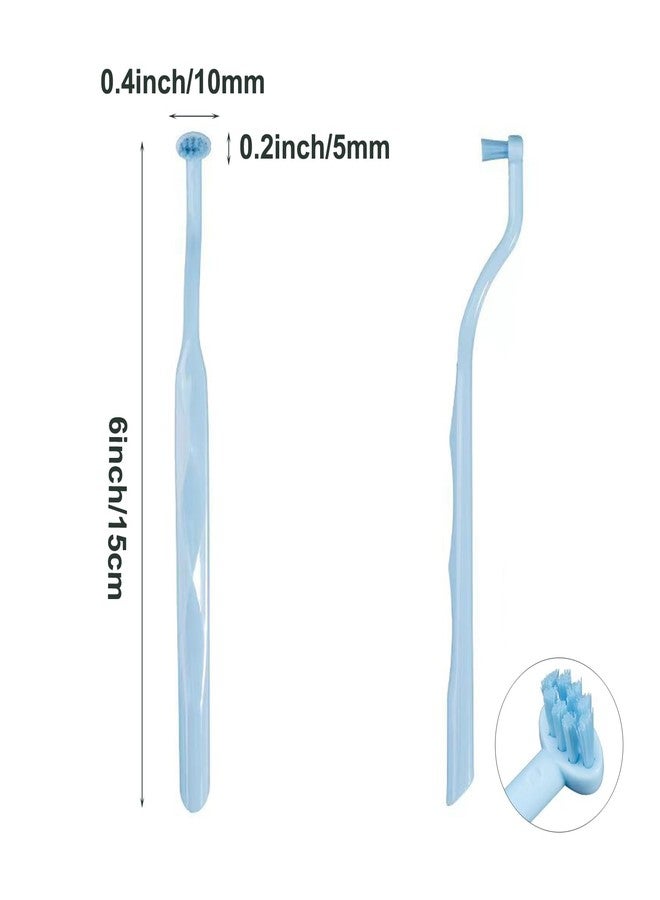 KnocKconK Three Sided Dog Toothbrush Kit, 2 Size Dog Toothbrush for Adult Puppy with Small Soft Head, Pet Teeth Deep Clean Dense Brush, Small Tooth Cleaning - Image 4