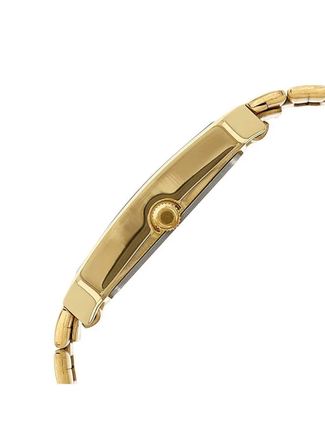 TITAN Men Analog Display Watch With Gold Metal Strap - 9151YM03