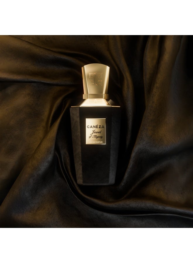 Canéza Jewel Of Majesty Eau de Parfum for Men & Women - Rich Woody Oriental Scent with Saffron, Cedarwood & Oud | Elegant Long-Lasting Fragrance | 100ML - Image 3