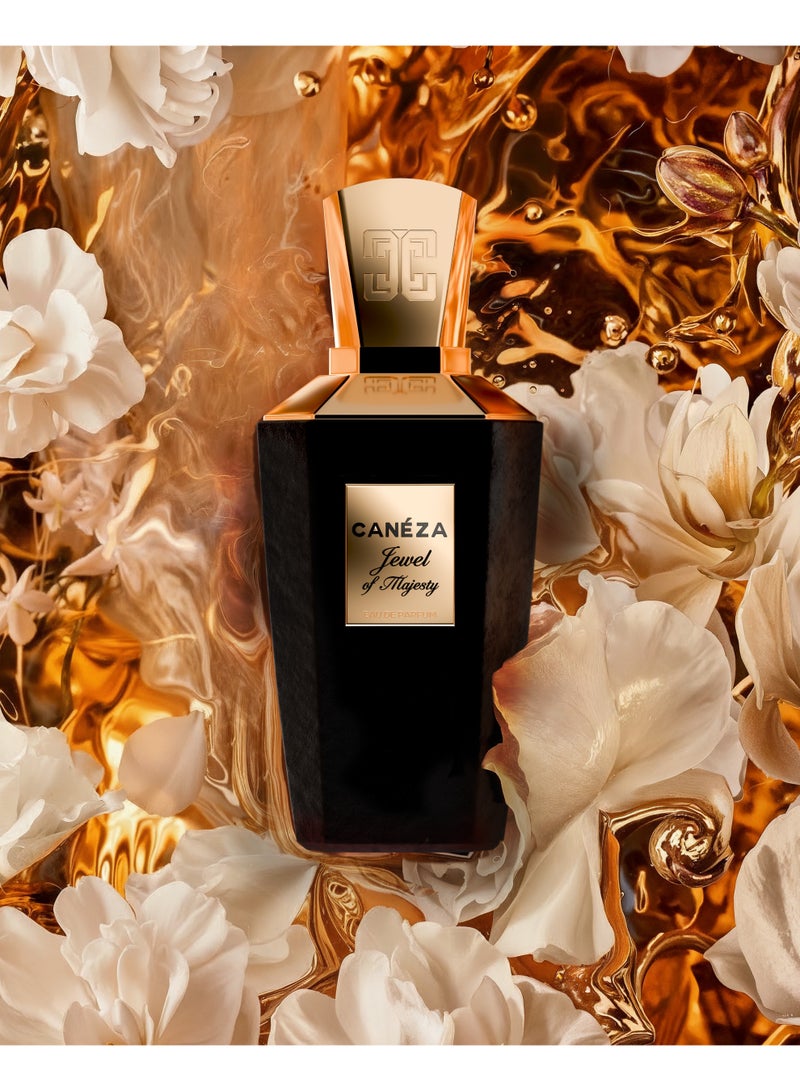 Canéza Jewel Of Majesty Eau de Parfum for Men & Women - Rich Woody Oriental Scent with Saffron, Cedarwood & Oud | Elegant Long-Lasting Fragrance | 100ML - Image 5