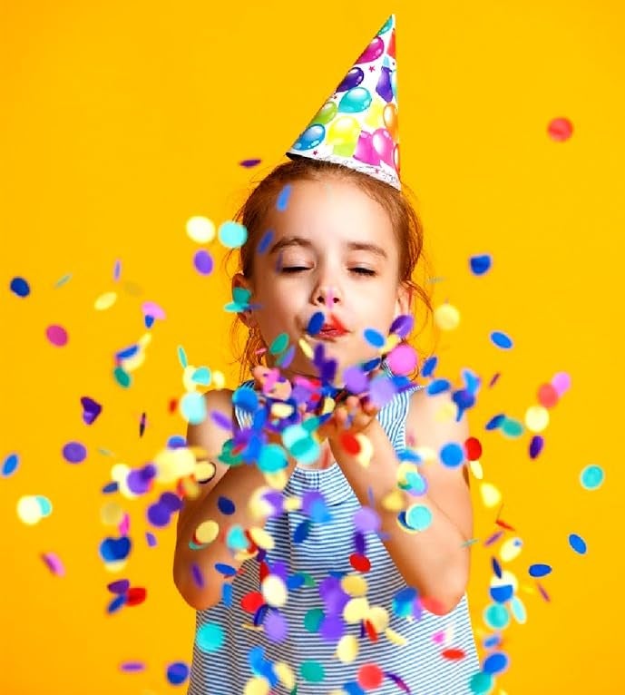 SpecialYou.in Special You Multicolor Confetti Party Poppers for Birthday, Wedding, Anniversary, Confetti Shooter for Party, Celebration, Party Popper, Confetti Shooter for Birthday- Pack of 3 - Image 4