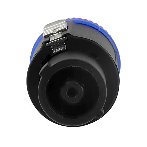 HBU 6pcs 8 Pole Speakon Connector - Pack of 6 Pro Audio Jack Amplifier NL8 Speak-On Quick Lock Plugs - Compatible with Neutrik Speak-On NL8FC, NL8FX, NL8MP, NL8MPR for Loudspeaker Connection - Image 4