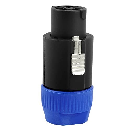 HBU 6pcs 8 Pole Speakon Connector - Pack of 6 Pro Audio Jack Amplifier NL8 Speak-On Quick Lock Plugs - Compatible with Neutrik Speak-On NL8FC, NL8FX, NL8MP, NL8MPR for Loudspeaker Connection - Image 2