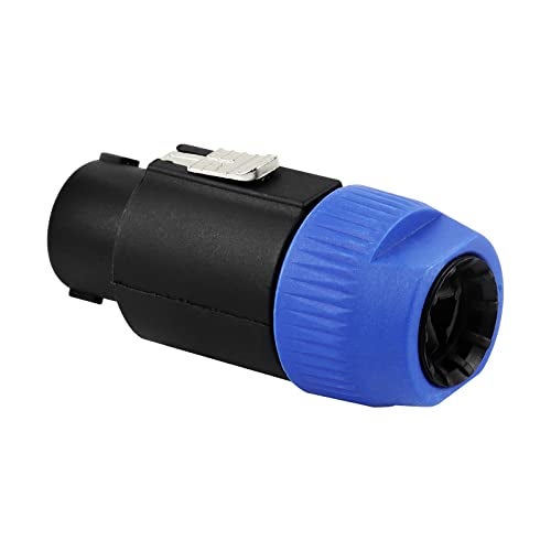 HBU 6pcs 8 Pole Speakon Connector - Pack of 6 Pro Audio Jack Amplifier NL8 Speak-On Quick Lock Plugs - Compatible with Neutrik Speak-On NL8FC, NL8FX, NL8MP, NL8MPR for Loudspeaker Connection - Image 5