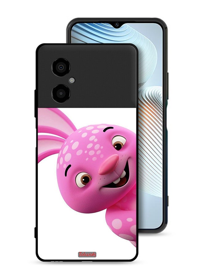 Tolwak Xiaomi Poco M4 5G Protective Case Cover Hey Two Teeth - Image 1