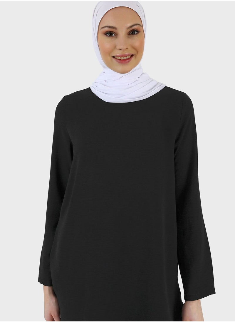 Refka by modanisa - Round Neck Tunic - Image 1