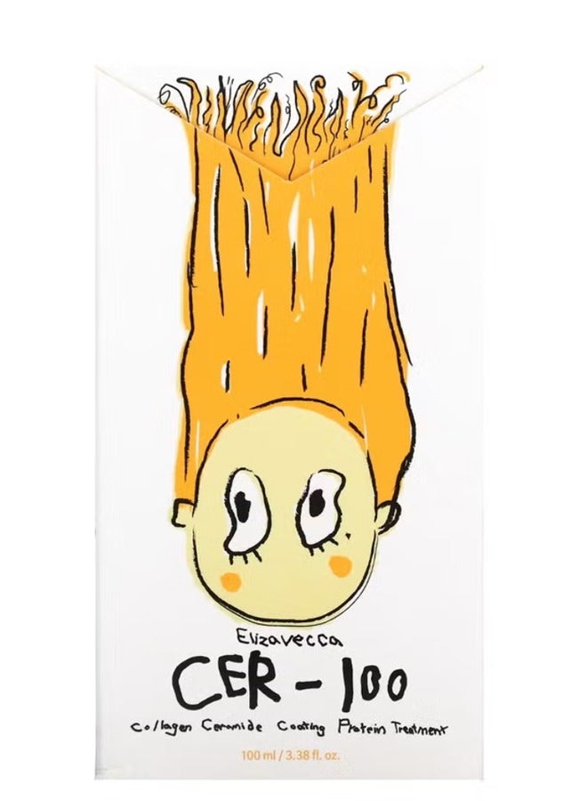 إليزافيكا علاج بروتين طلاء سيراميد بالكولاجين Cer-100، 3.38 أونصة سائلة (100 مل) - Image 2