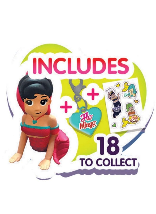 Topps Topps I Believe in Mermaids Mystery Figures with Stickers and a Metal Charm (Pack of 6)  - Image 3